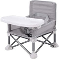 BoostBuddy™ - Sæde til småbørn - Grå - - baby essentials babystol bærbar stol børnestol foldbar stol gaveidé høj stol old selepude småbørnsstol Trend - FashionforDays