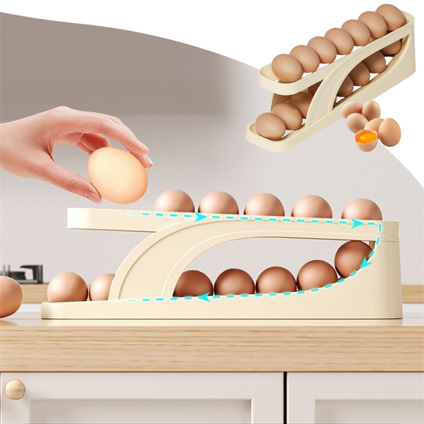 EggBasket™ - Automatisk rullende æggehylde 1+1 GRATIS - 1+1 GRATIS - 812 - old - FashionforDays