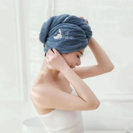 TurbieTwist™ - Hårhåndklæde af mikrofiber (1+1 Gratis) - - Ropa - old Ropa - FashionforDays