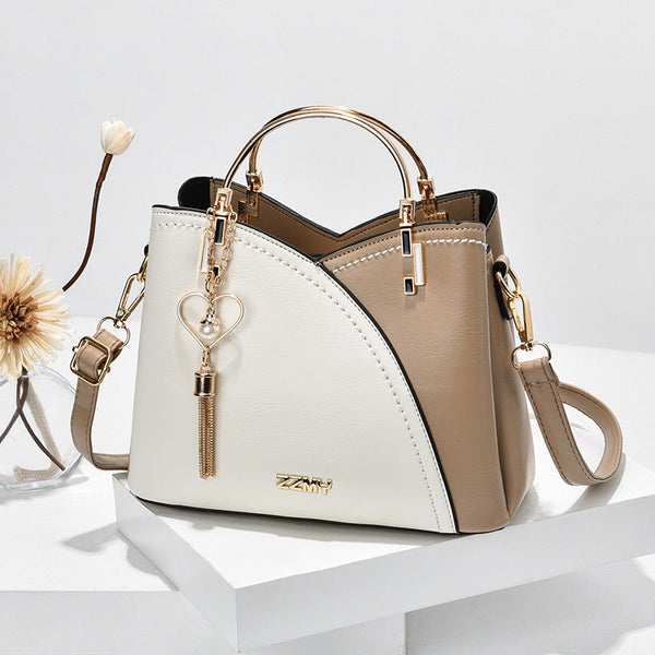 Tote Bag™ - Luksus håndtasker til kvinder - Hvid brun - - old - FashionforDays